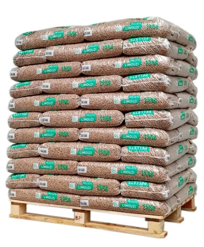 Pellet Limouzi – Palete com 66 sacos de 15 kg