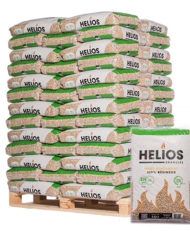 Palete HELIOS – 65 sacos de 15 kg