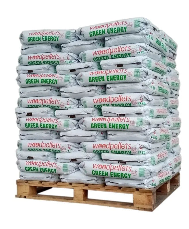 Green Energy Pellet – Palete de 65 sacos de 15 kg