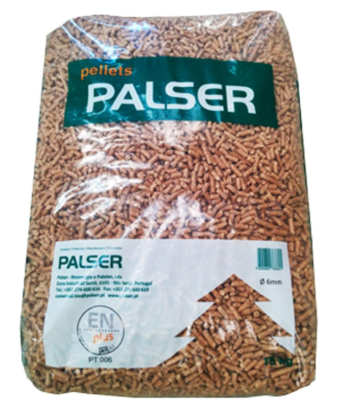 Palser Pellet 15 kg 60 sacos