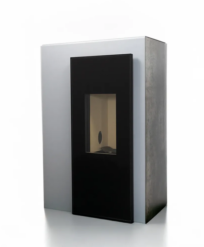 Estufa pellets RIKA Miro Silver